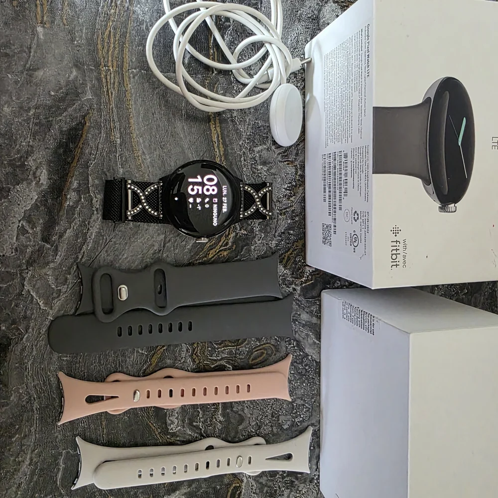 Google Pixel Watch LTE - Charcoal Black